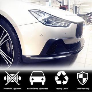 Couvre Pare-chocs Avant en Carbone (pour Base/S/S Q4 2013-2017) Maserati Ghibli 2013-2023 photo 2