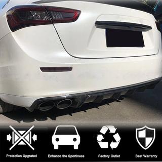 Diffuseur de pare-chocs arrière (Base/S/S Q4 2013-2017, Carbone) Maserati Ghibli 2013-2023 photo 2