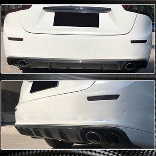 Diffuseur de pare-chocs arrière (Base/S/S Q4 2013-2017, Carbone) Maserati Ghibli 2013-2023 photo 3