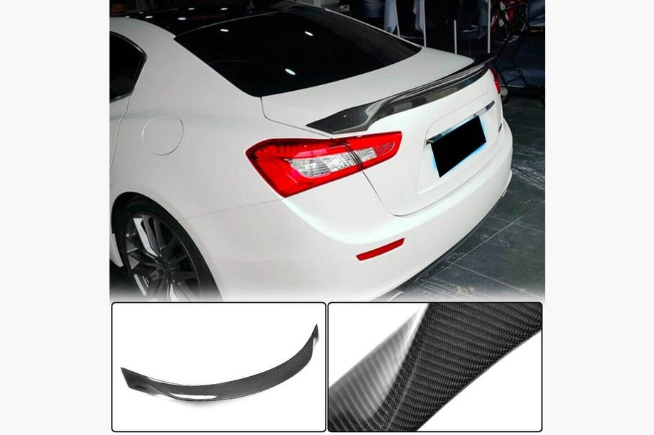 Maserati Ghibli 2013-2023 Aileron V4 (Carbone) Image
