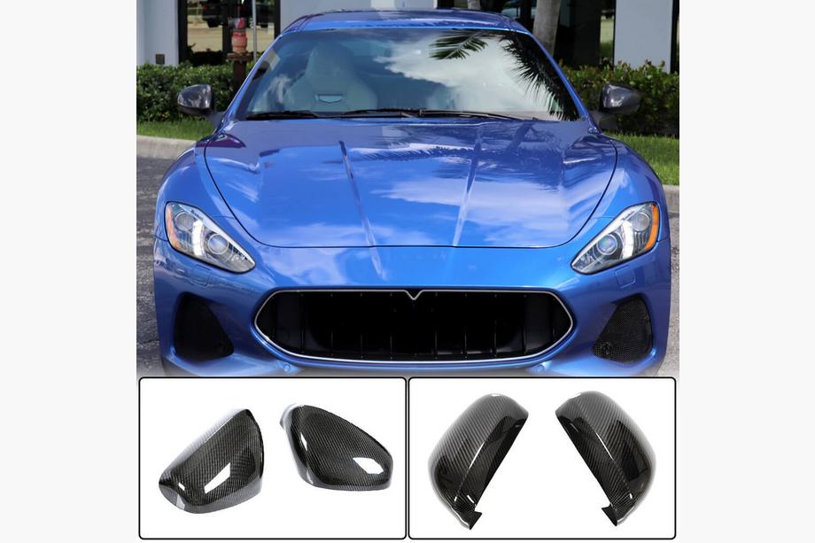 Maserati GranTurismo 2007-2019 Coques de Rétroviseurs (Carbone) Image
