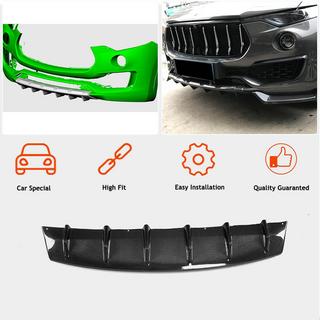 Lame avant de pare-chocs Lip V1 (pour Base/S, carbone) Maserati Levante 2016- photo 2