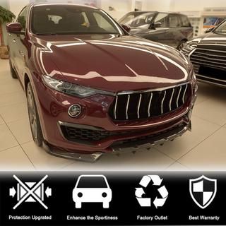 Lame avant de pare-chocs Lip V1 (pour Base/S, carbone) Maserati Levante 2016- photo 3