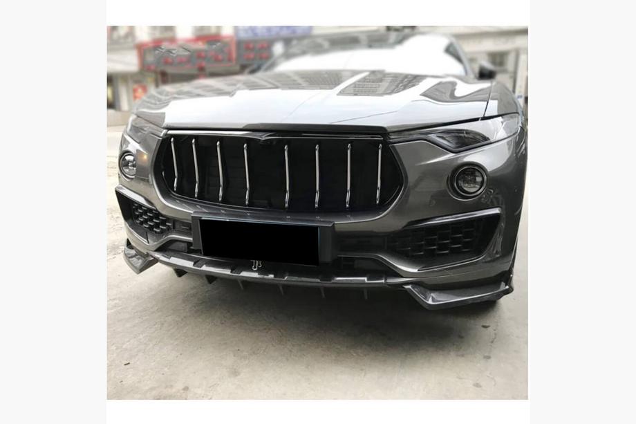 Maserati Levante 2016- Flaps de pare-chocs avant en carbone (pour Base/S) Photo 3