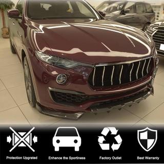 Caches de Pare-chocs Avant en Carbone (pour Base/S) Maserati Levante 2016- photo 3