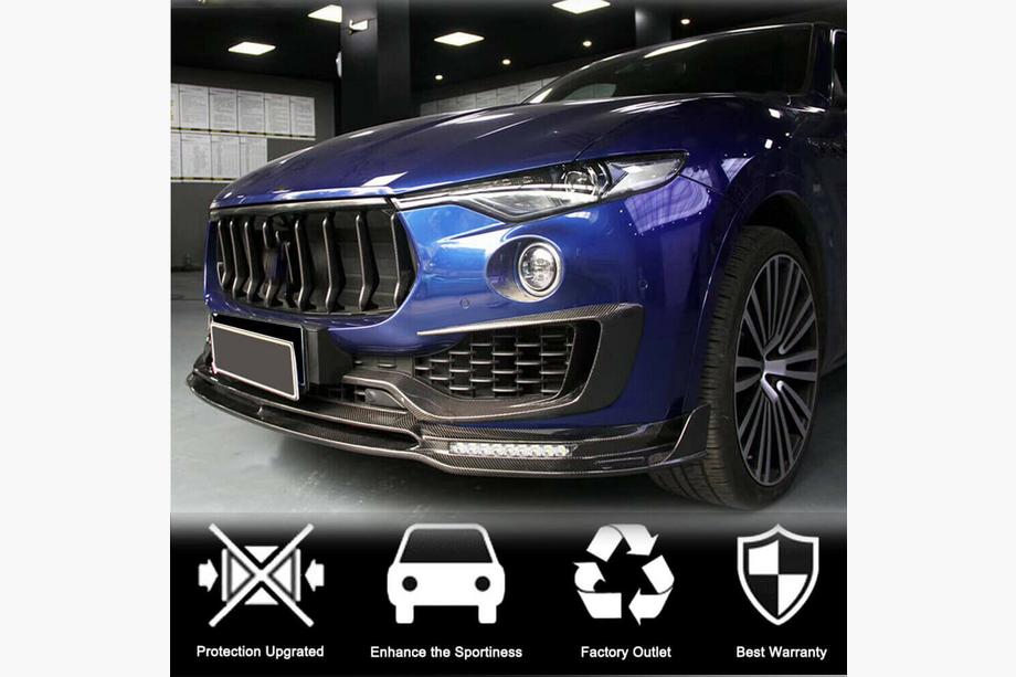 Maserati Levante 2016- Cache de calandre (pour Base/S, carbone) Photo 2