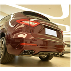 Maserati Levante 2016- Diffuseur de Pare-chocs Arrière V2 (pour Base/S, Carbone) photo 4
