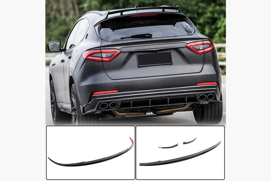 Maserati Levante 2016- Spoiler inférieur V1 (Carbone) Image