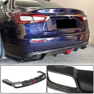 Diffuseur de Pare-chocs Arrière V1 pour S/S Q4 2017-2020 Carbone Maserati Quattroporte 2013-2023 photo 1