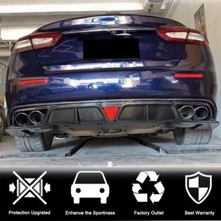 Diffuseur de Pare-chocs Arrière V1 pour S/S Q4 2017-2020 Carbone Maserati Quattroporte 2013-2023 photo 2