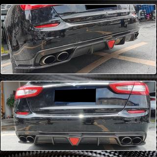 Diffuseur de Pare-chocs Arrière V1 pour S/S Q4 2017-2020 Carbone Maserati Quattroporte 2013-2023 photo 3
