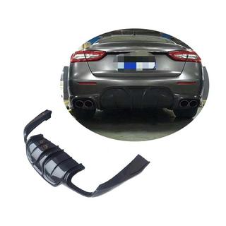 Diffuseur de Pare-chocs Arrière V2 (pour S/S Q4 2017-2020, Carbone) Maserati Quattroporte 2013-2023 photo 1