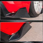 Toyota Supra 2019- Cache pare-chocs arrière en carbone photo 5
