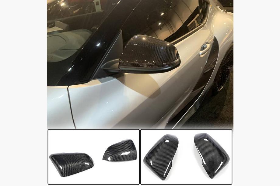 Toyota Supra 2019- Coques de Rétroviseurs (Carbone) Image