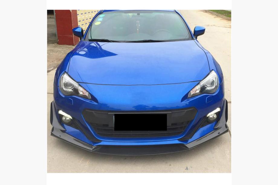 Toyota GT86 2011- Lame avant pare-chocs V2 (Carbone) Photo 2