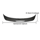 Toyota Mark X 2009- Spoiler (Carbone) photo 5