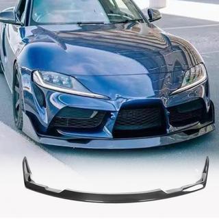 Lame avant de pare-chocs (2022-2024, carbone) Toyota Supra 2019- photo 1