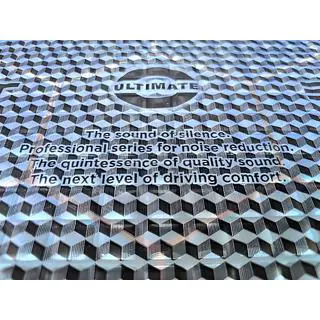 Feuille d'insonorisation antivibrations ULTIMATE EXPERT BLUE SILVER 3 mm (50x35 cm) photo 3