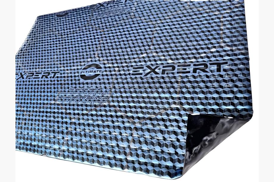 Feuille d'insonorisation antivibrations ULTIMATE EXPERT BLUE SILVER 3 mm (50x35 cm) Photo 1