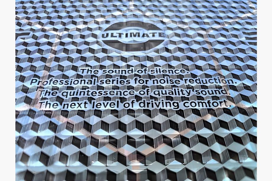 Feuille d'insonorisation antivibrations ULTIMATE EXPERT BLUE SILVER 3 mm (50x35 cm) Photo 3