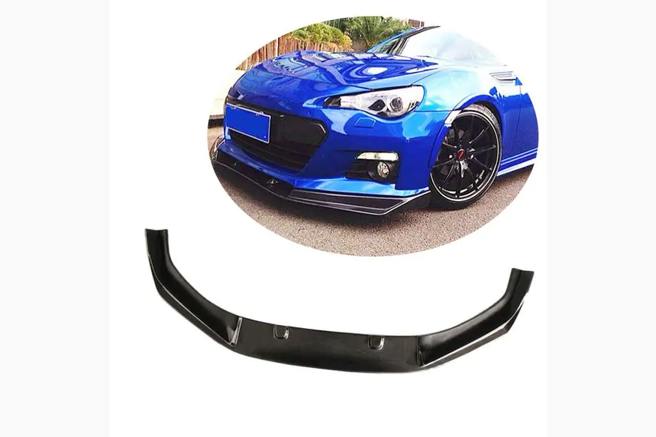Subaru BRZ 2012-2021 Lame Avant Pare-chocs (2013-2016, Carbone) Photo 1