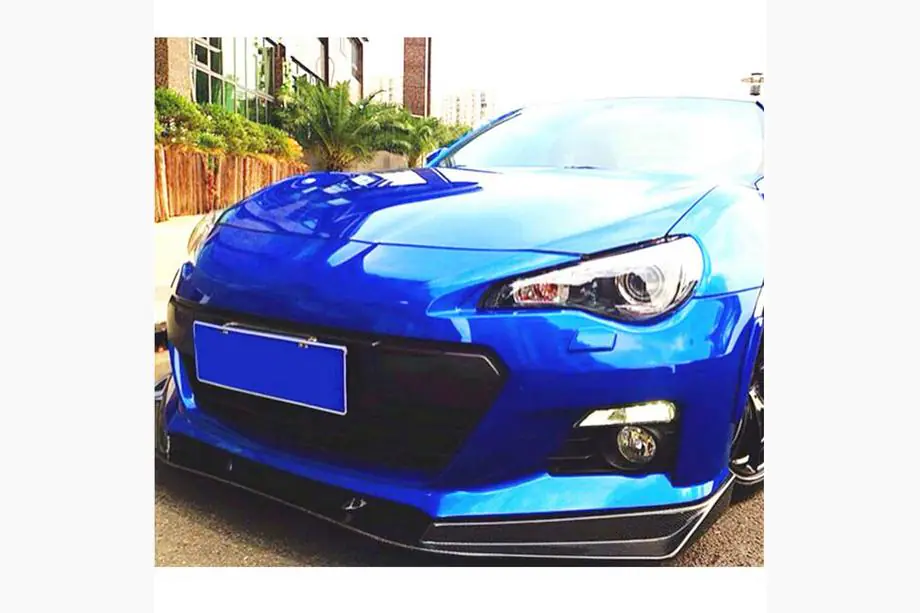 Subaru BRZ 2012-2021 Lame Avant Pare-chocs (2013-2016, Carbone) Photo 3