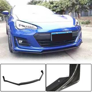 Lame avant V1 pour pare-chocs (2017-2021, Carbone) Subaru BRZ 2012-2021 photo 1
