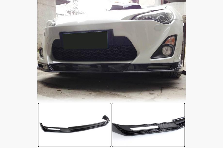 Subaru BRZ 2012-2021 Lame Avant Pare-chocs (Carbone) Image