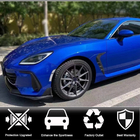 Subaru BRZ 2021- Lame avant de pare-chocs (Plastique) photo 2