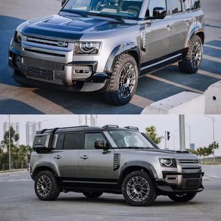 Élargisseurs d’ailes (Bushwacker, 6 pcs, carbone) Land Rover Defender 2019- photo 3