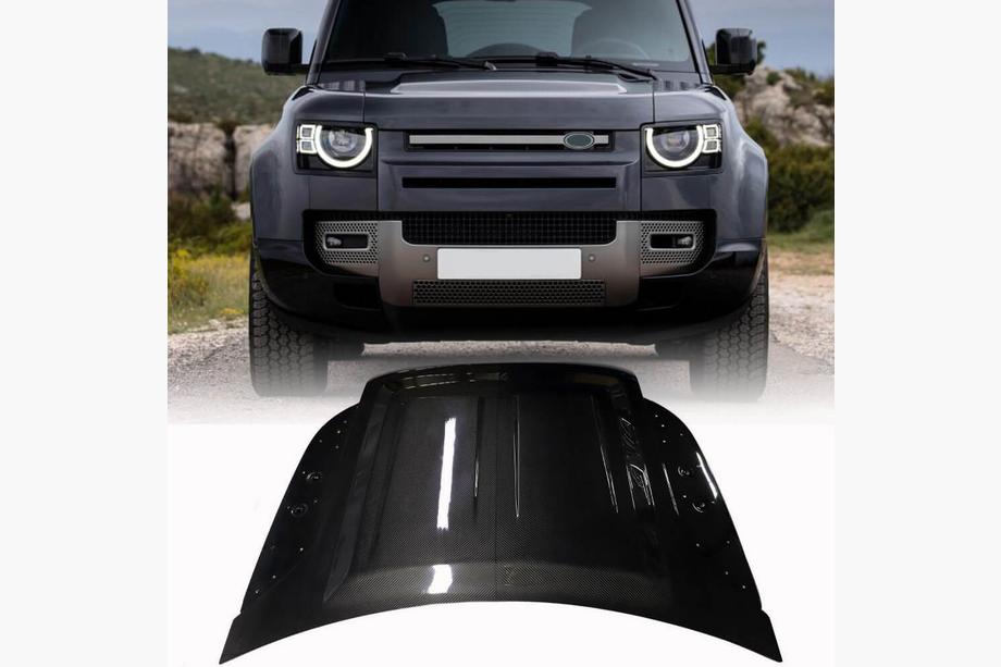 Land Rover Defender 2019- Capot V1 (Carbone) Image