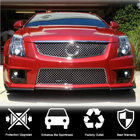 Cadillac CTS 2007-2014 Flaps de pare-chocs avant en carbone pour CTS V Coupe photo 2
