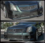 Cadillac CTS 2007-2014 Couvre Pare-chocs Avant en Carbone (pour CTS V Coupe) photo 2