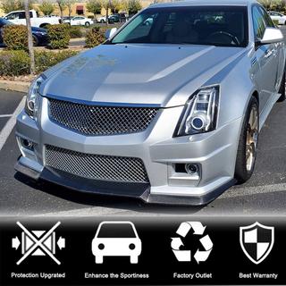 Lame avant V2 pour CTS V Sedan 2016-2019 Carbone photo 2