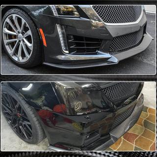Lame avant V2 pour CTS V Sedan 2016-2019 Carbone photo 4
