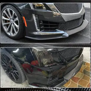 Lame avant V2 pour CTS V Sedan 2016-2019 Carbone photo 4