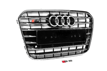 Audi A6 C7 2011-2017 Calandre avant noire avec encadrement chromé S-style (2011-2014) photo 3
