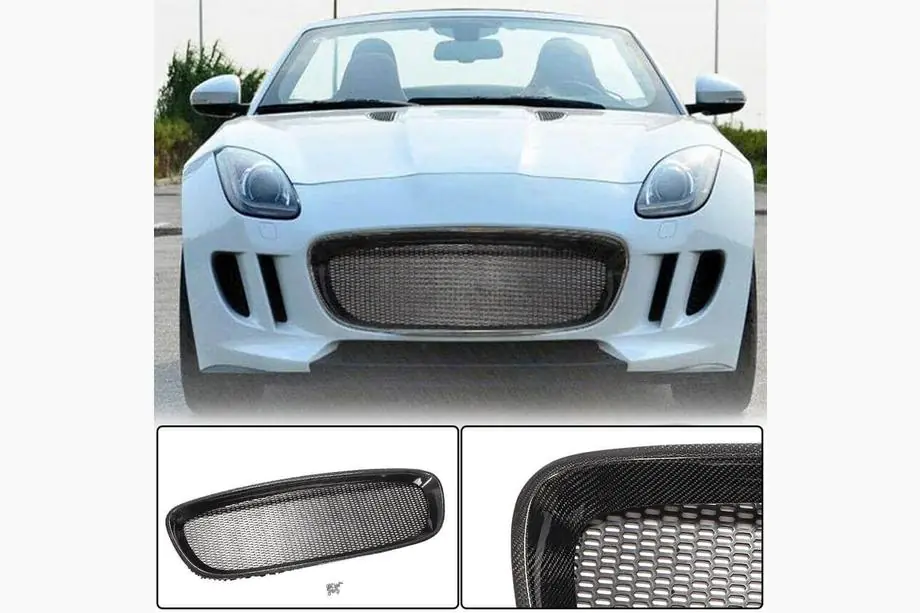 Jaguar F-Type 2013-2024 Calandre avant (2013-2016, Carbone) Image