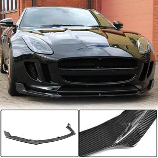 Lame Avant Pare-chocs (2013-2016, Carbone) Jaguar F-Type 2013-2024 photo 1