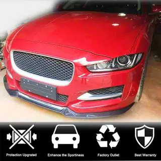Lame de Pare-chocs Avant (2015-2019, Carbone) Jaguar XE 2016- photo 3