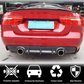 Spoiler (2015-2019, Carbone) Jaguar XE 2016- photo 3
