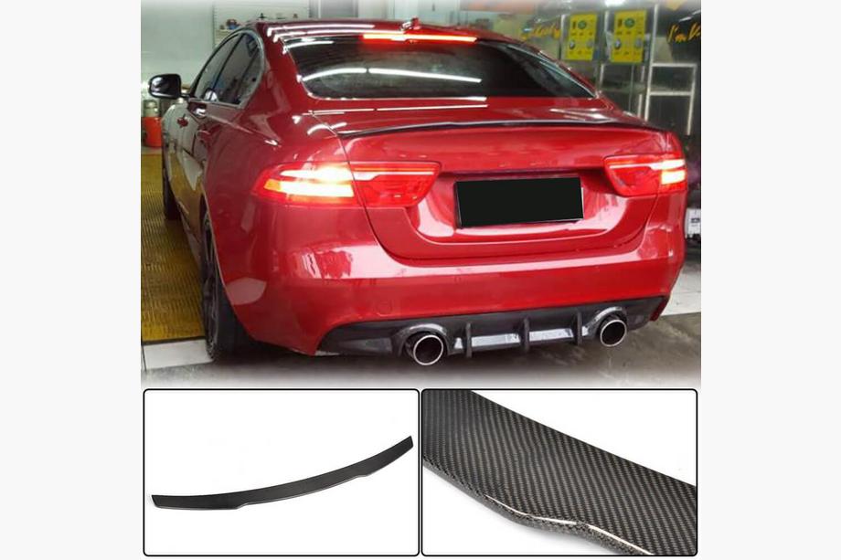 Jaguar XE 2016- Spoiler (2015-2019, Carbone) Image