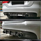 Jaguar XE 2016- Diffuseur de Pare-chocs Arrière V2 (2015-2019, Carbone) photo 4