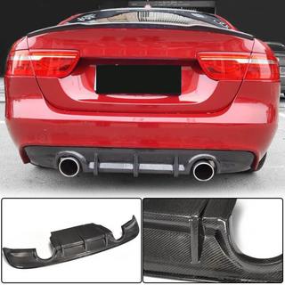 Diffuseur de Pare-chocs Arrière V2 (2015-2019, Carbone) Jaguar XE 2016- photo 1