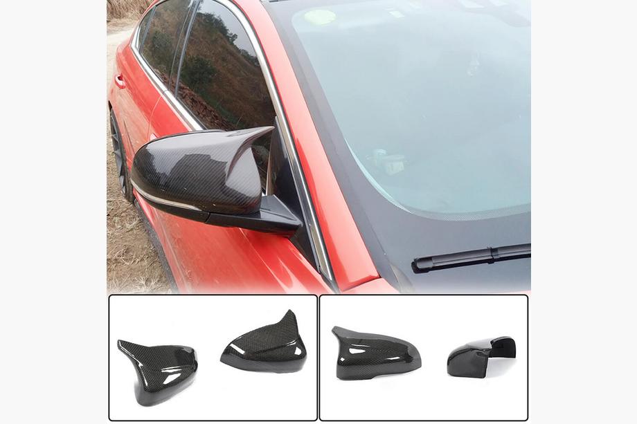 Jaguar XE 2016- Coques de Rétroviseurs V2 (2015-2019, Carbone) Image