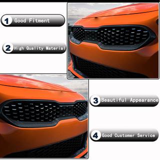 Contour de Calandre (Carbone) Kia Stinger 2017-2023 photo 3