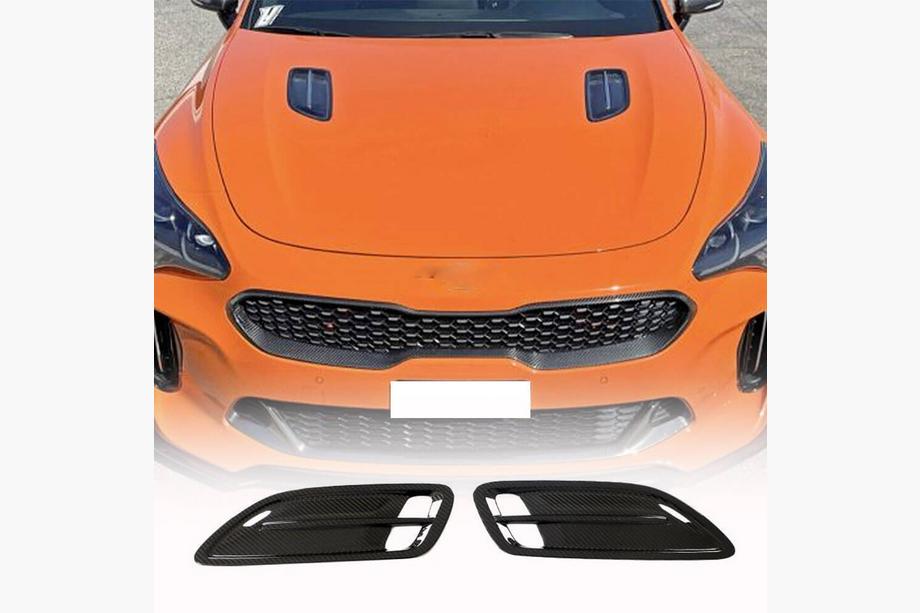 Kia Stinger 2017-2023 Couvre-capot en carbone Image