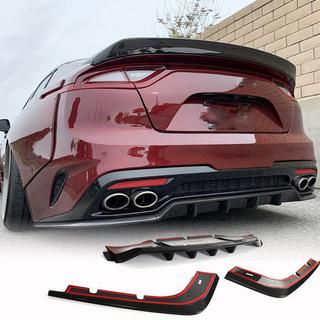 Diffuseur de Pare-Chocs Arriere (Carbone) Kia Stinger 2017-2023 photo 1
