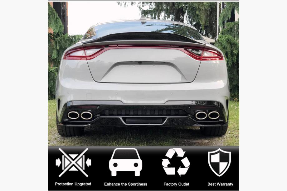Kia Stinger 2017-2023 Aileron V2 (Carbone) Photo 2