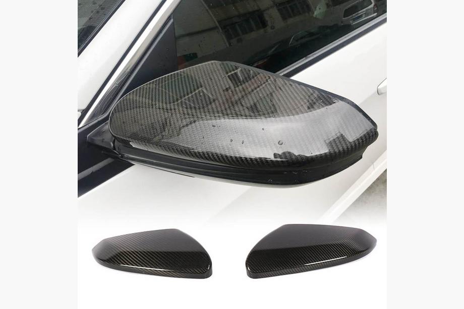 Honda Civic Sedan X 2016-2021 Coques de Rétroviseurs V1 (Carbone) Image
